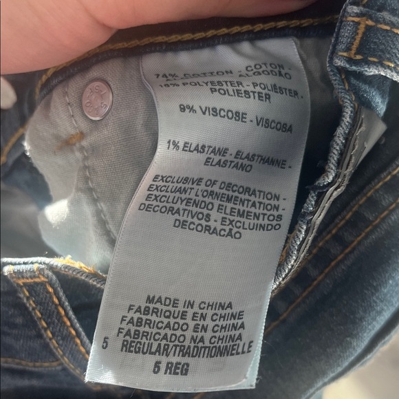 Denizen from Levi's Men's Dark Blue Skinny Jeans - Picture 3 of 5